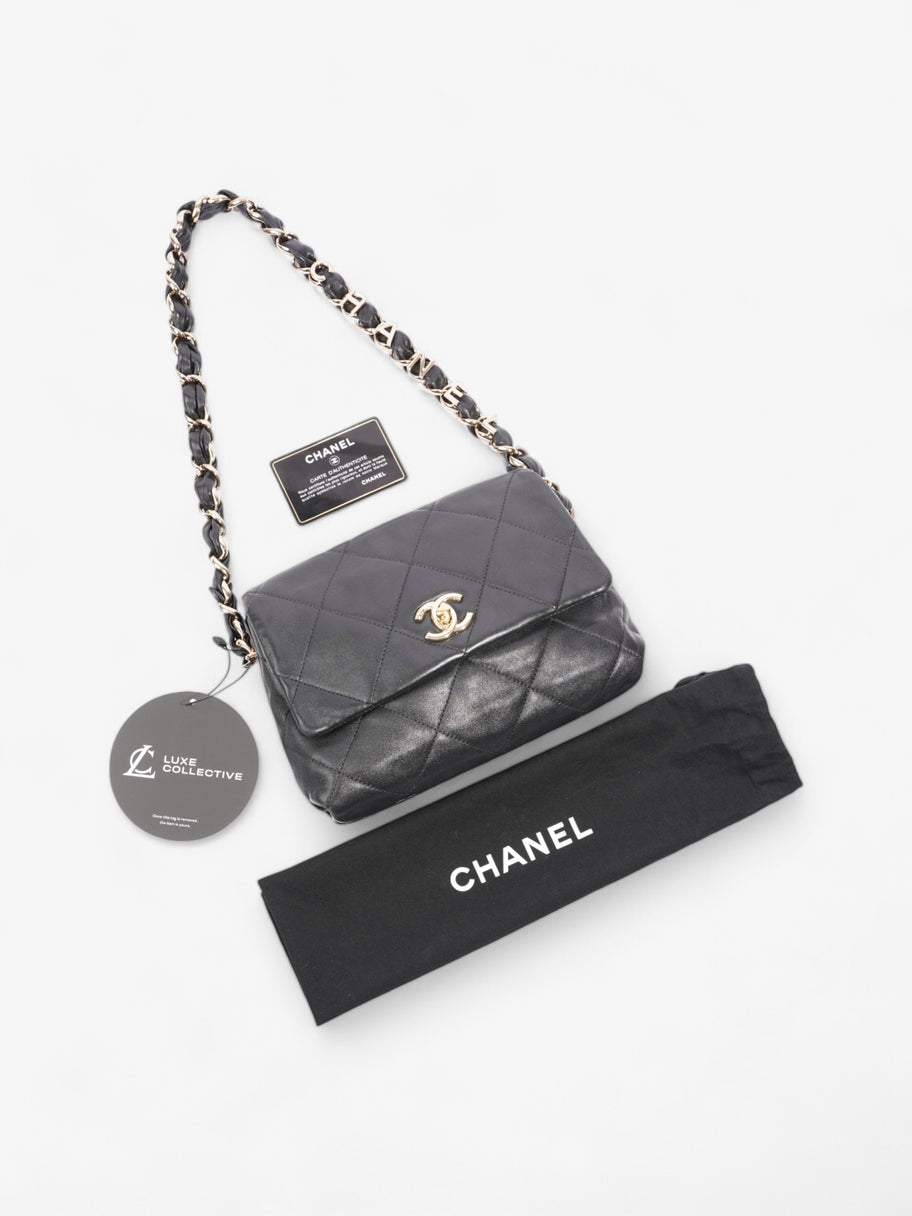 Chanel 19 Flap Black Lambskin Leather Image 10