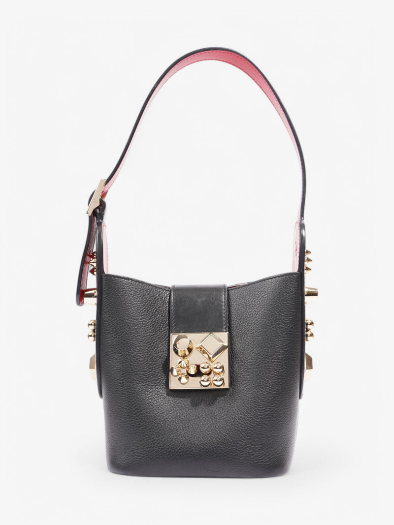  Christian Louboutin Carasky Mini Bucket Bag Black Leather