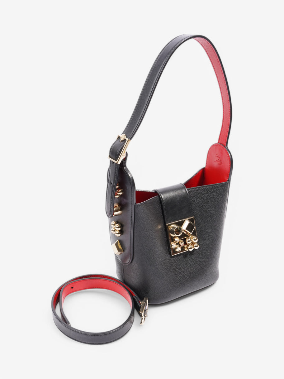 Christian Louboutin Carasky Mini Bucket Bag Black Leather Image 8