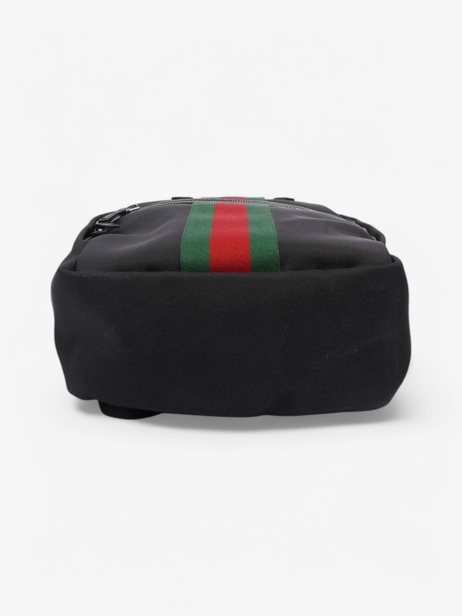 Gucci Techno Backpack Black / Green / Red Canvas Image 6