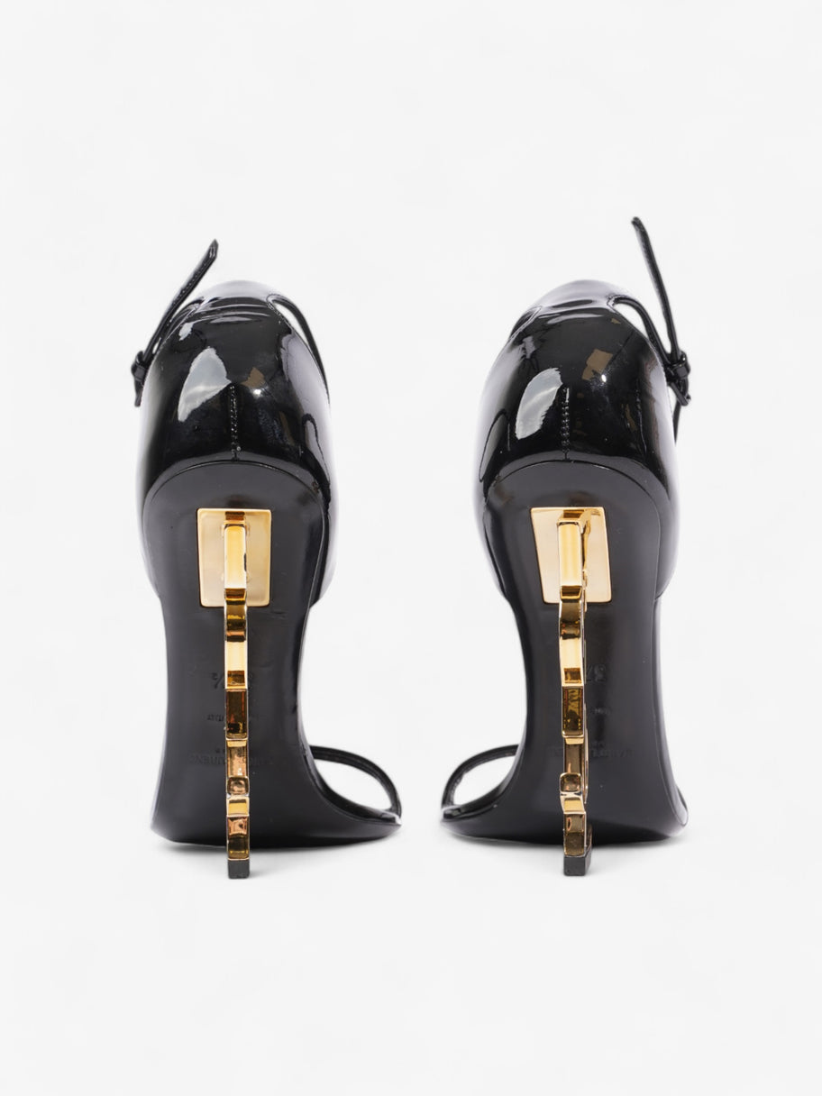 Saint Laurent Opyum Heels 110 Black Patent Leather EU 37.5 UK 4.5 Image 6