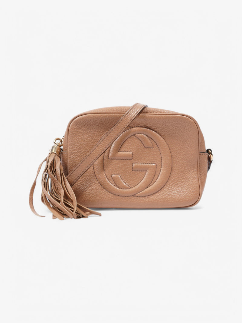  Gucci Soho Disco Beige Leather Small