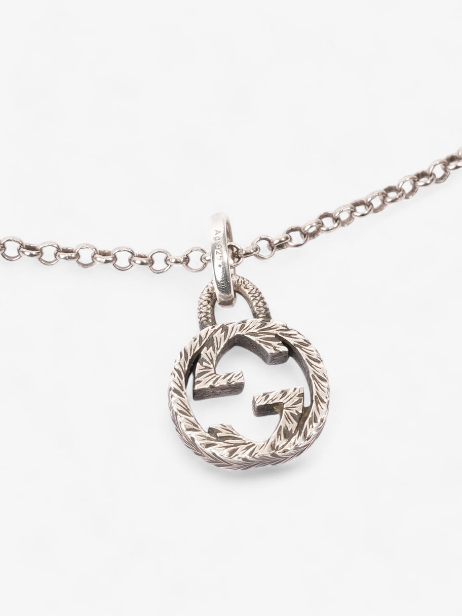 Gucci Interlocking G Necklace Silver Silver Sterling Image 2