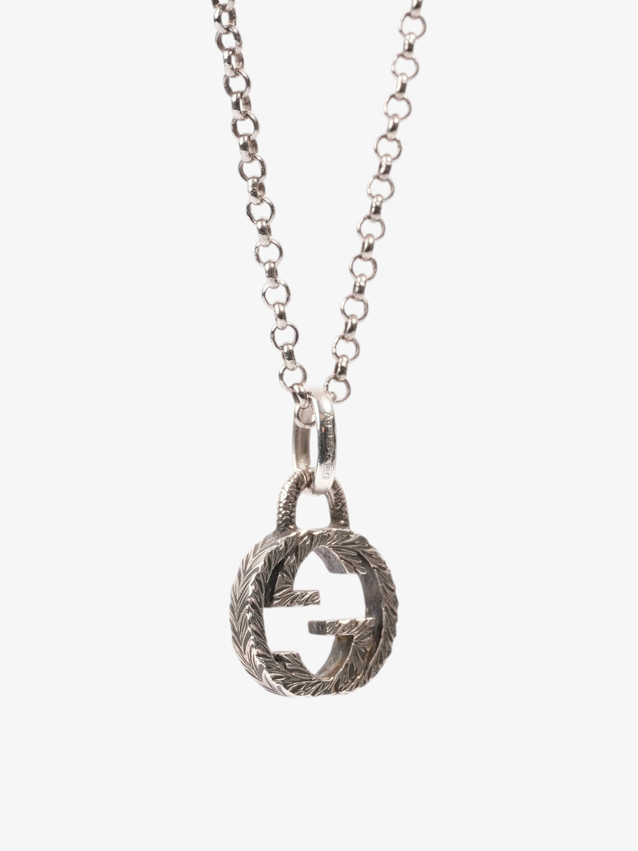 Gucci Interlocking G Necklace Silver Silver Sterling Image 4