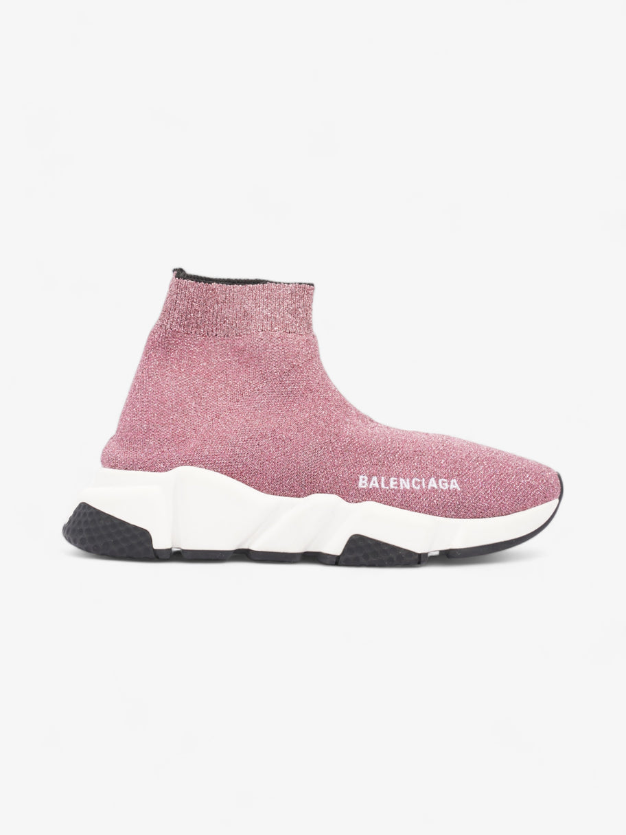 Balenciaga Speed Glitter Pink Cotton EU 36 UK 3 Image 1