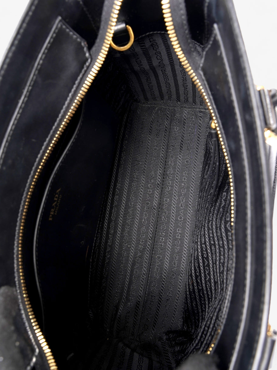 Prada Galleria Tote Black Saffiano Leather Medium Image 7