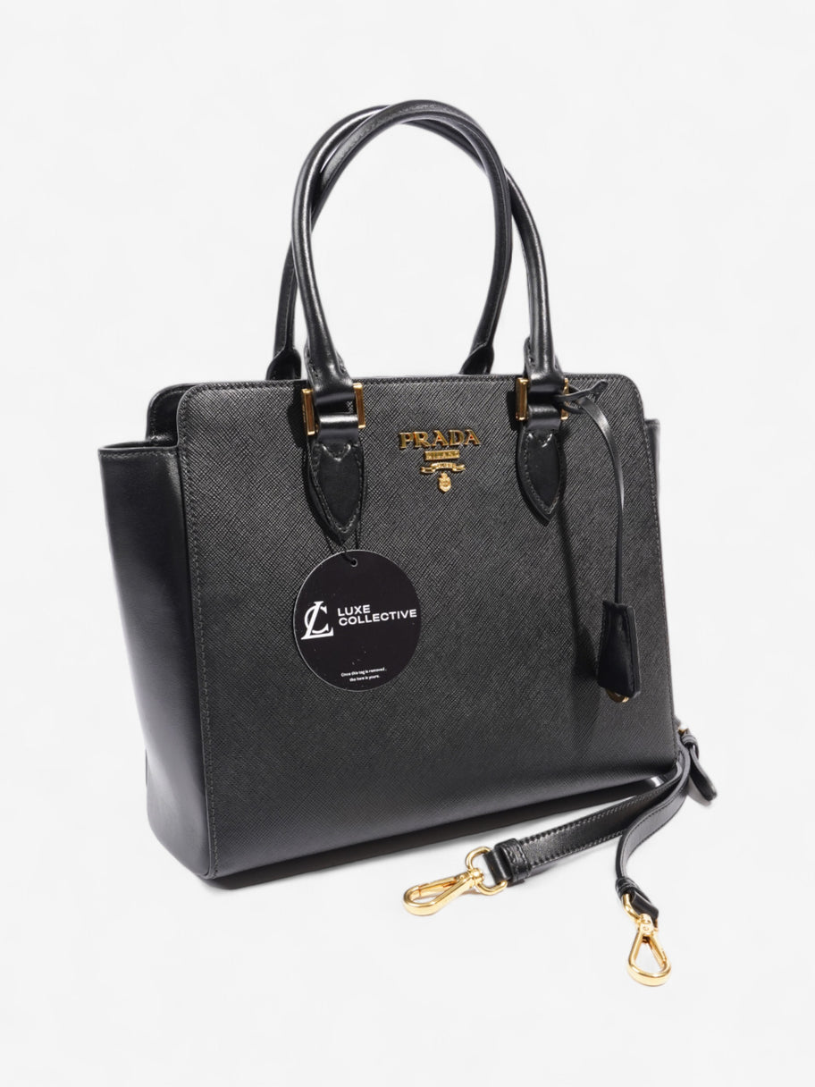 Prada Galleria Tote Black Saffiano Leather Medium Image 8