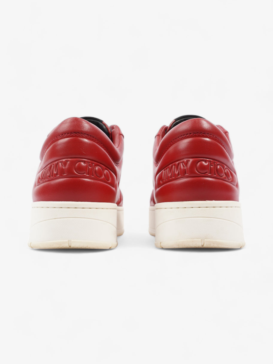 Jimmy Choo Hawaii Sneakers Red Leather EU 39 UK 6 Image 6