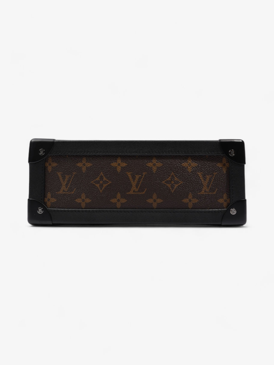 Louis Vuitton Soft Trunk Monogram / Black / Neon Orange Coated Canvas Image 6