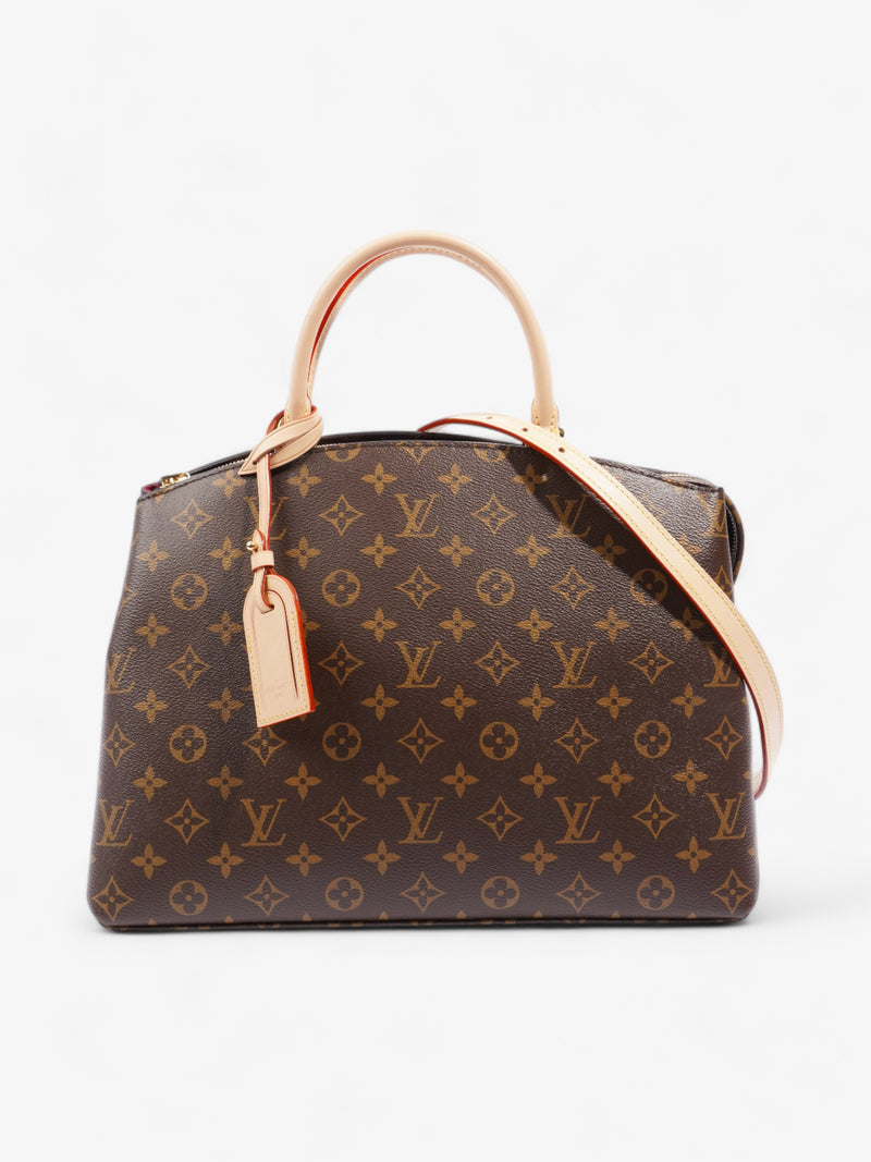  Louis Vuitton Palais Tote Monogram Coated Canvas