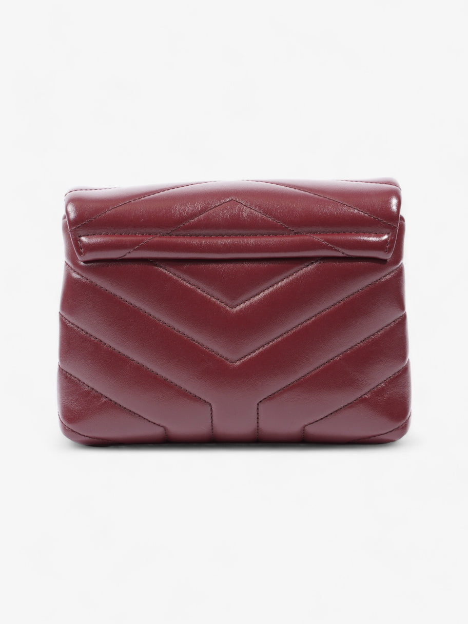 Saint Laurent Toy Lou Lou Burgundy Lambskin Leather Image 4