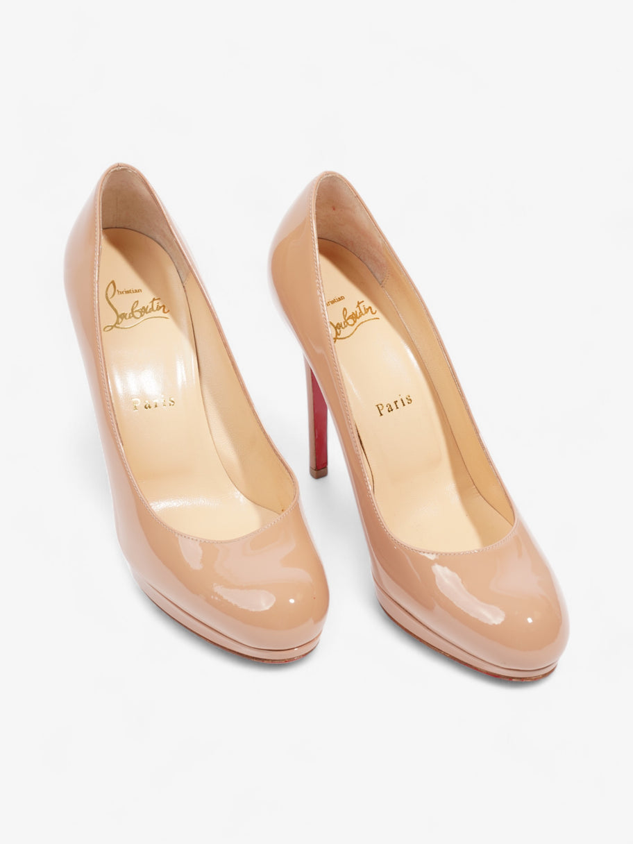 Christian Louboutin New Simple Pump 100 Nude Patent Leather EU 37 UK 4 Image 8