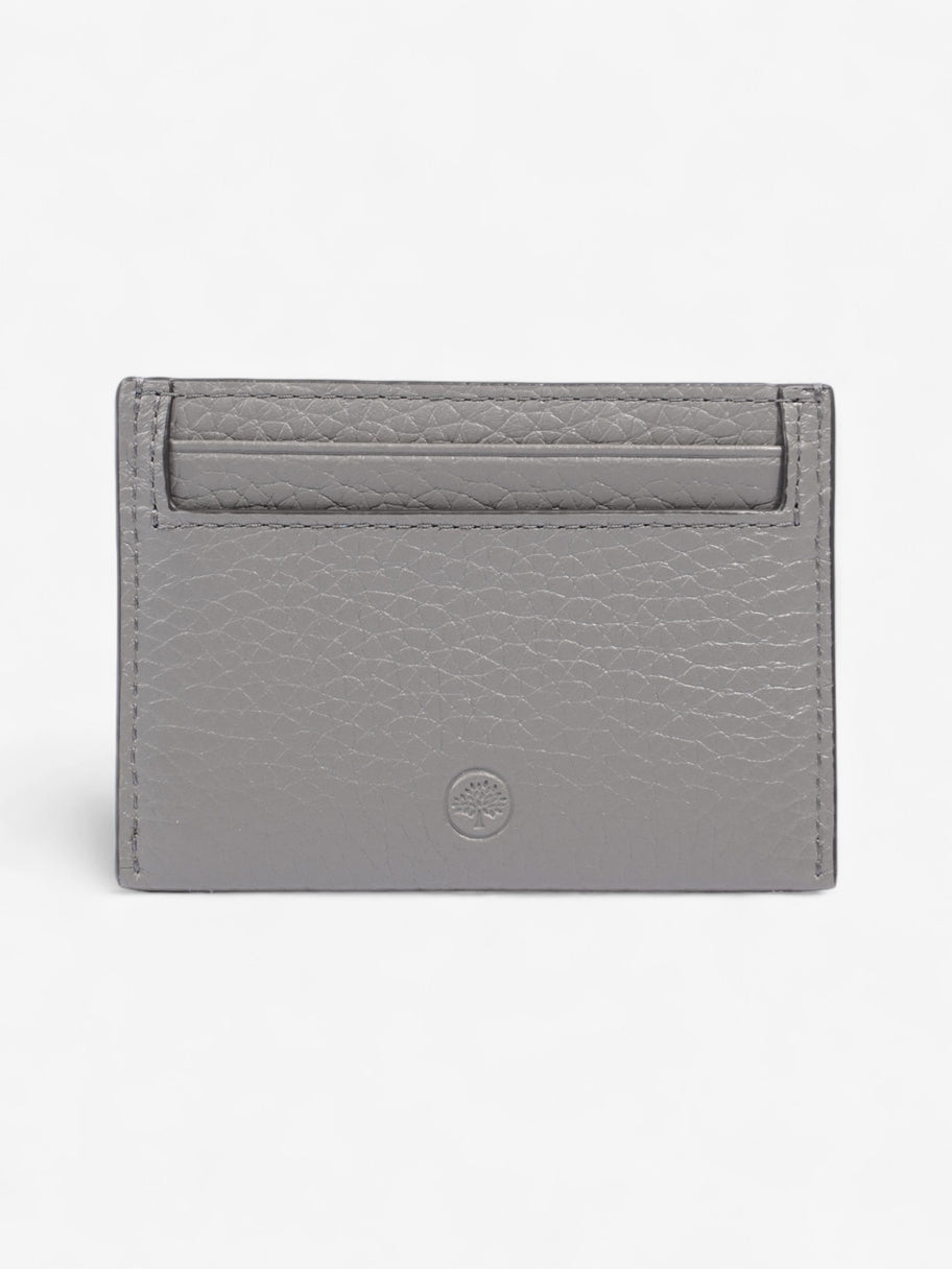 Mulberry Credit Card Slip Charcoal Grained Leather Image 2