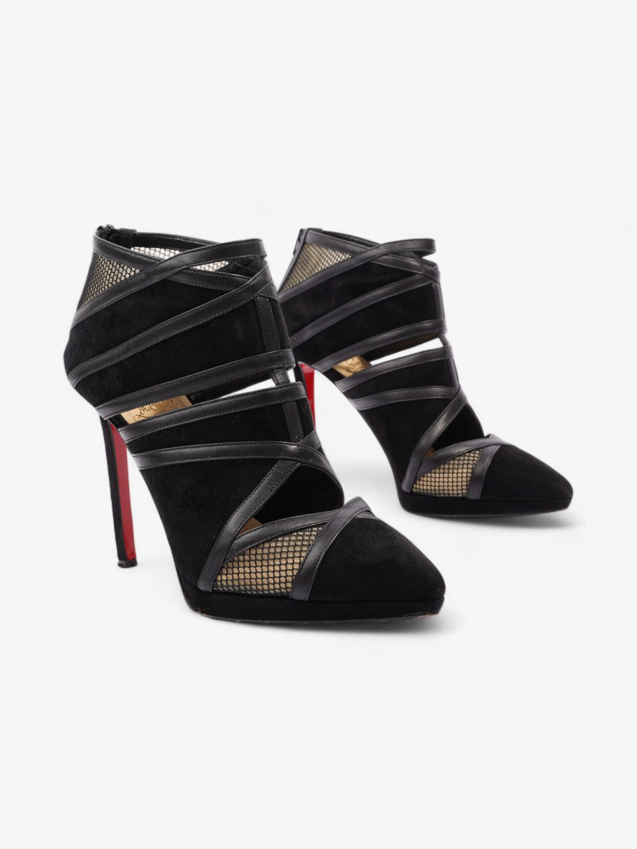 Christian Louboutin Commandanta  100 Black Suede EU 40 UK 7 Image 2