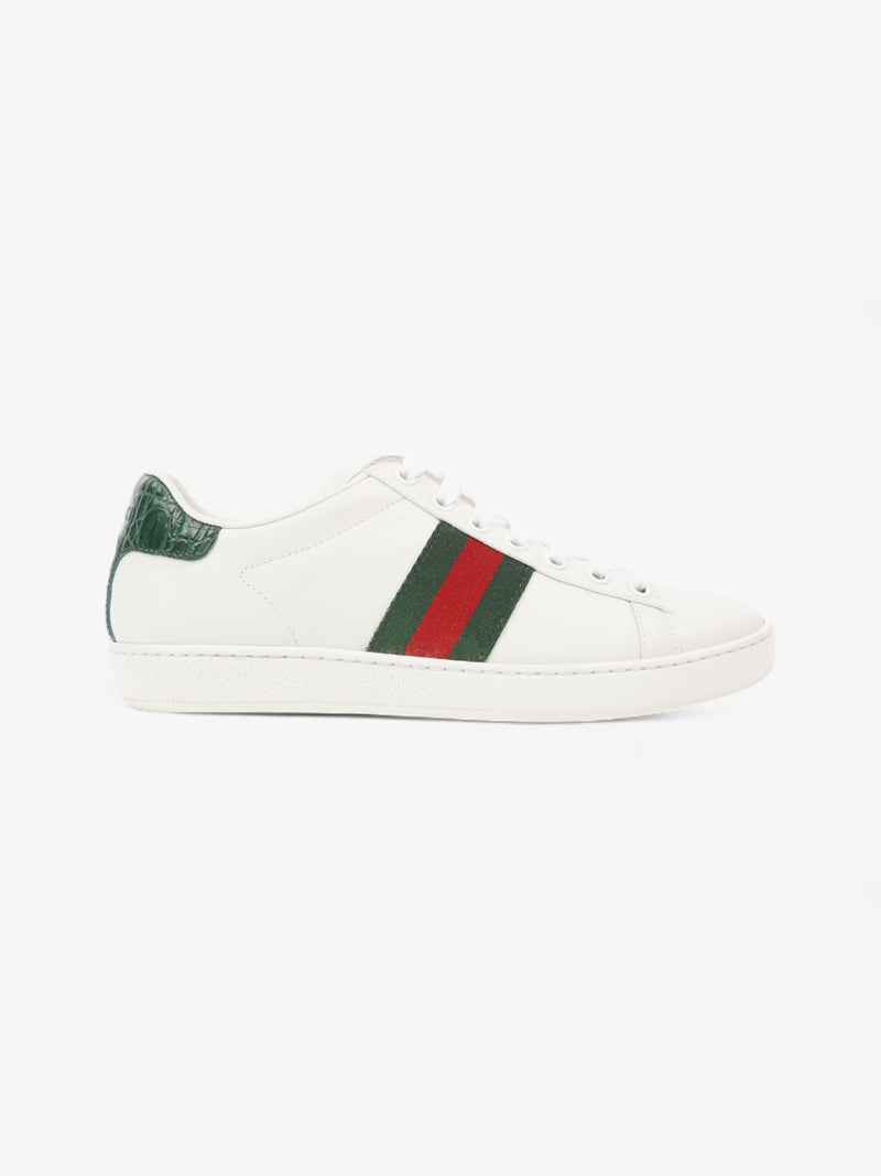  Gucci Ace White / Green / Red Leather EU 37 UK 4