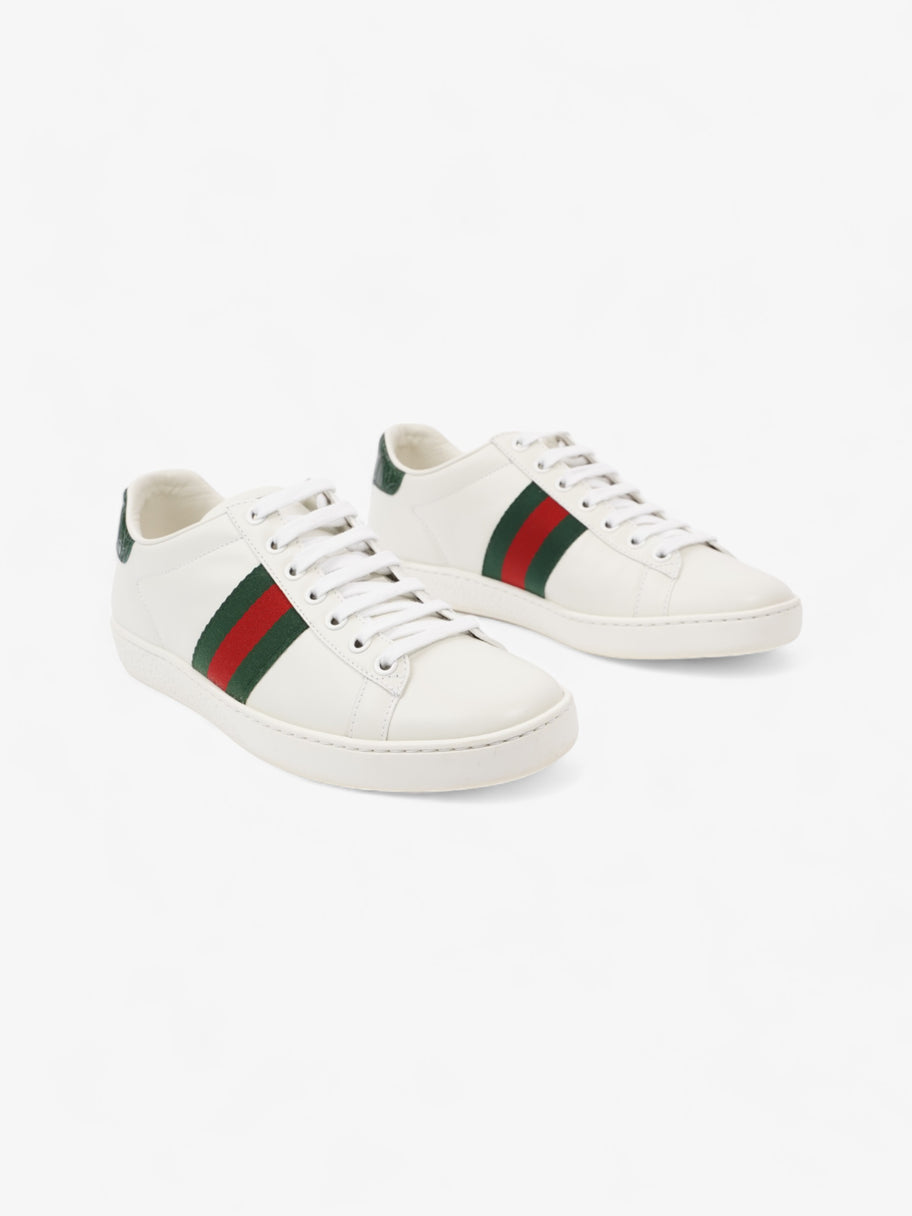 Gucci Ace White / Green / Red Leather EU 37 UK 4 Image 2