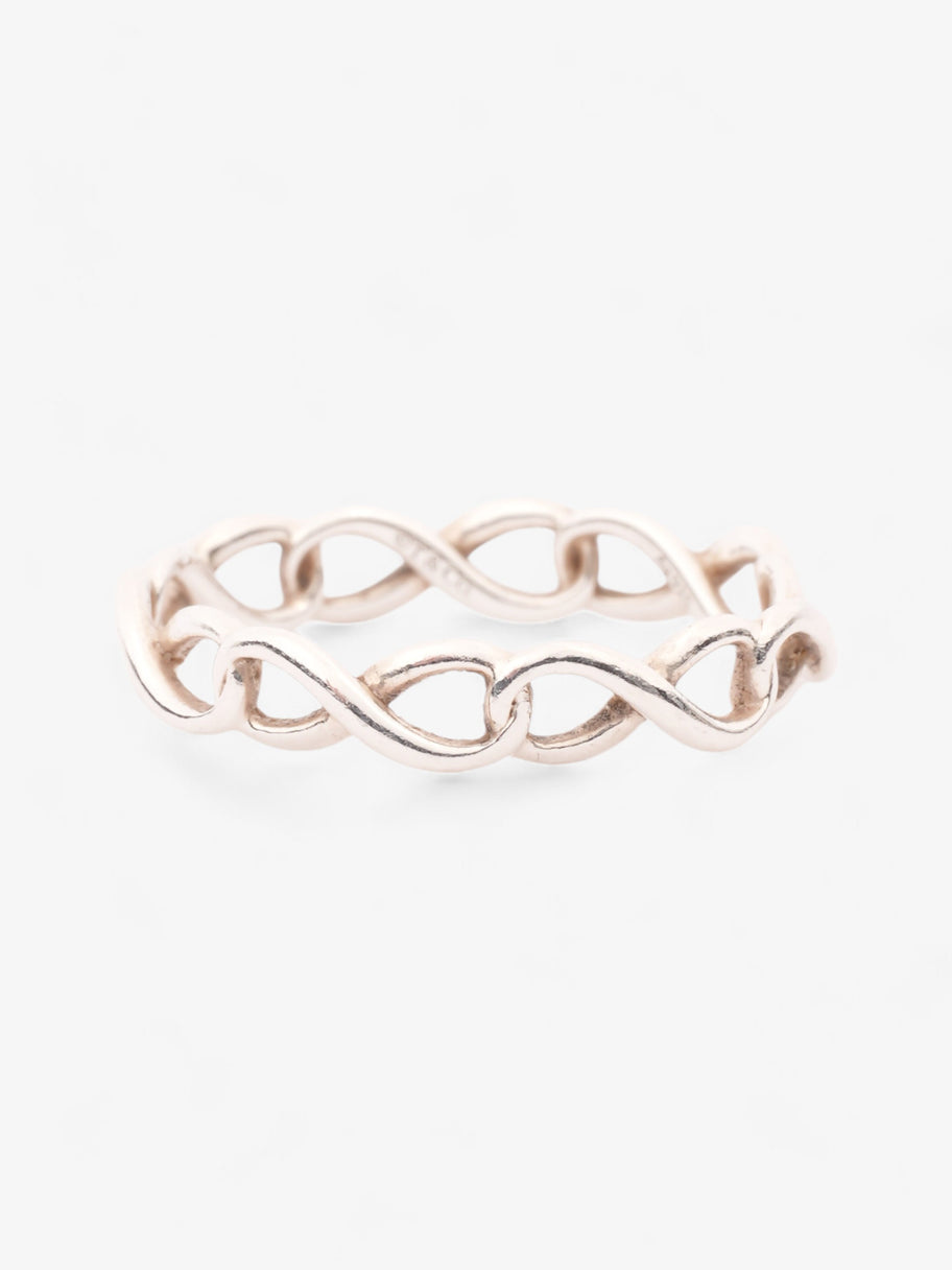 Tiffany and Co Infinity Narrow Band Ring Silver Silver Sterling 6 (Circumference - 51.9mm) Image 1