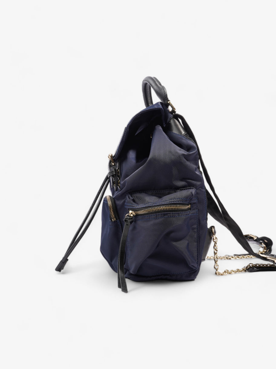 Burberry The Rucksack Navy Nylon Large Image 3