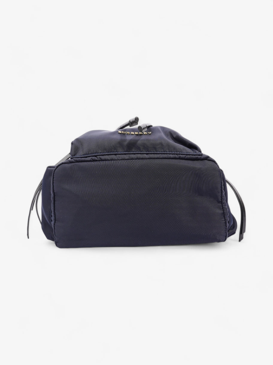 Burberry The Rucksack Navy Nylon Large Image 6