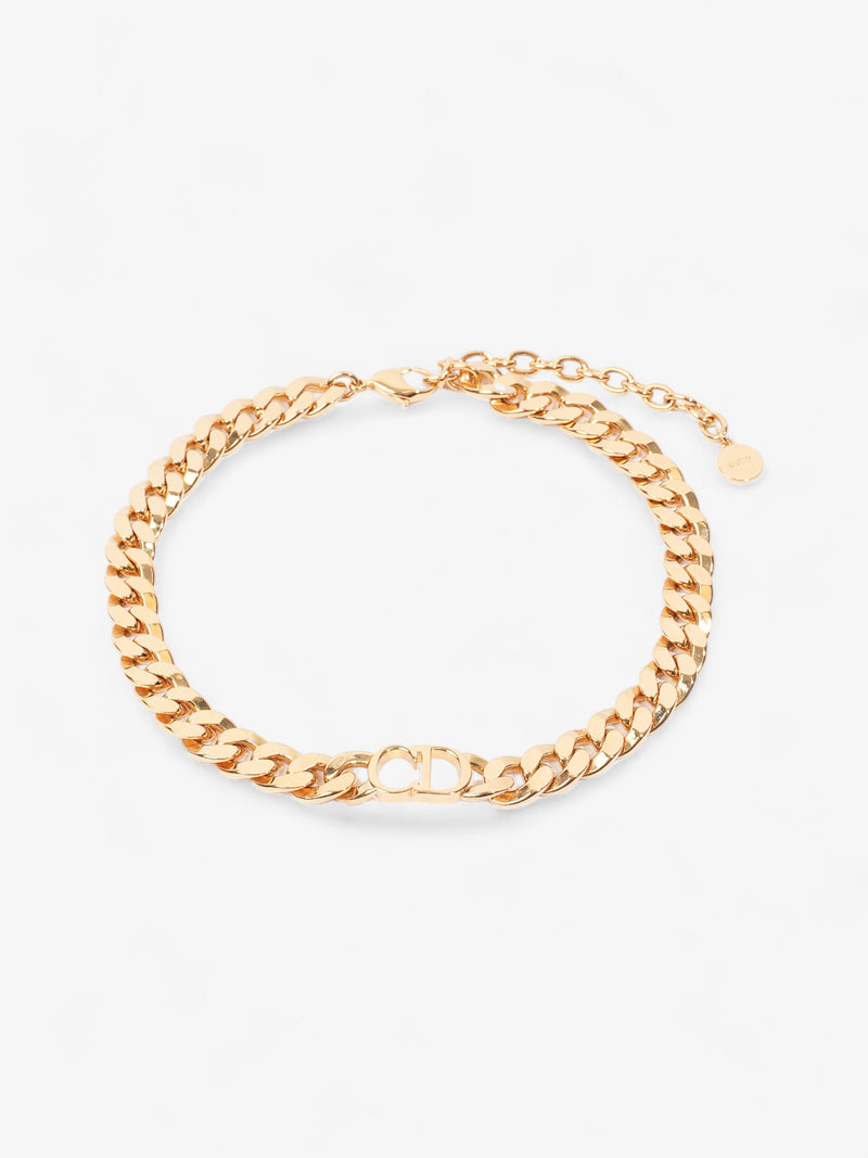  Christian Dior 30 Montaigne Choker Gold Base Metal