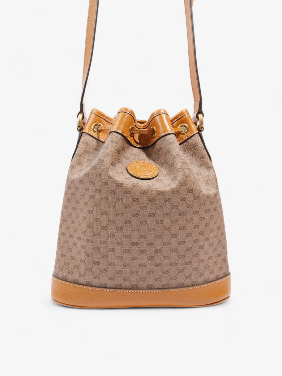 Gucci x Disney Bucket Bag GG Supreme / Tan Canvas Image 4