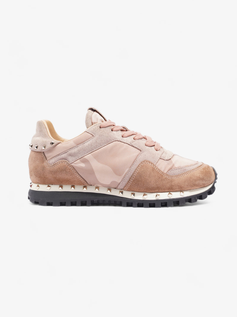  Valentino Rockstud Sneakers Beige  / Nude Suede EU 38.5 UK 5.5