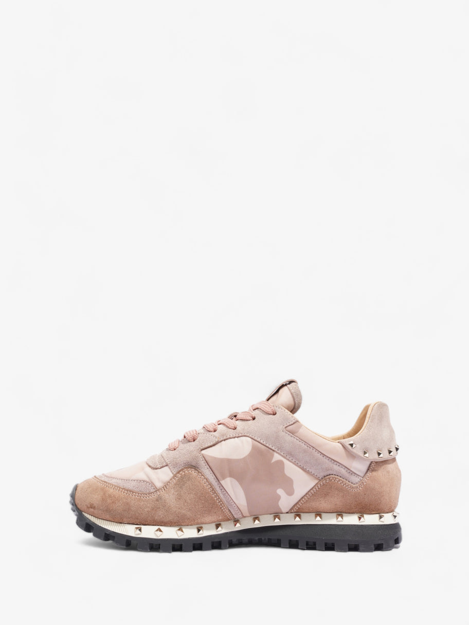 Valentino Rockstud Sneakers Beige  / Nude Suede EU 38.5 UK 5.5 Image 3