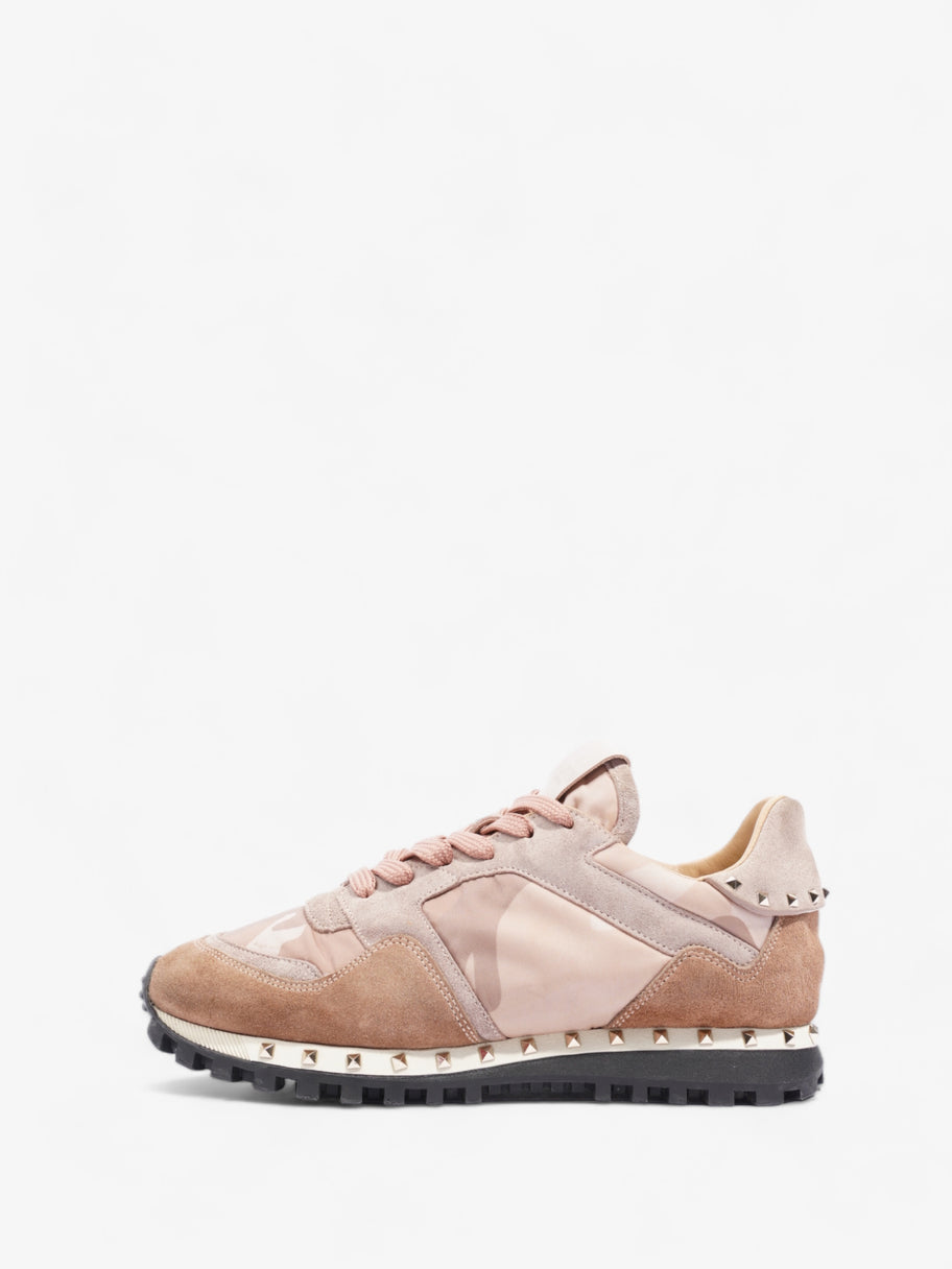 Valentino Rockstud Sneakers Beige  / Nude Suede EU 38.5 UK 5.5 Image 5