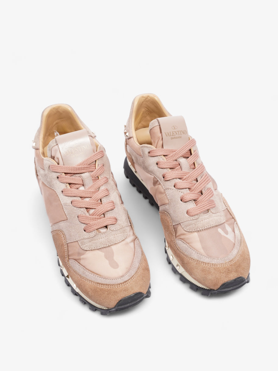 Valentino Rockstud Sneakers Beige  / Nude Suede EU 38.5 UK 5.5 Image 8