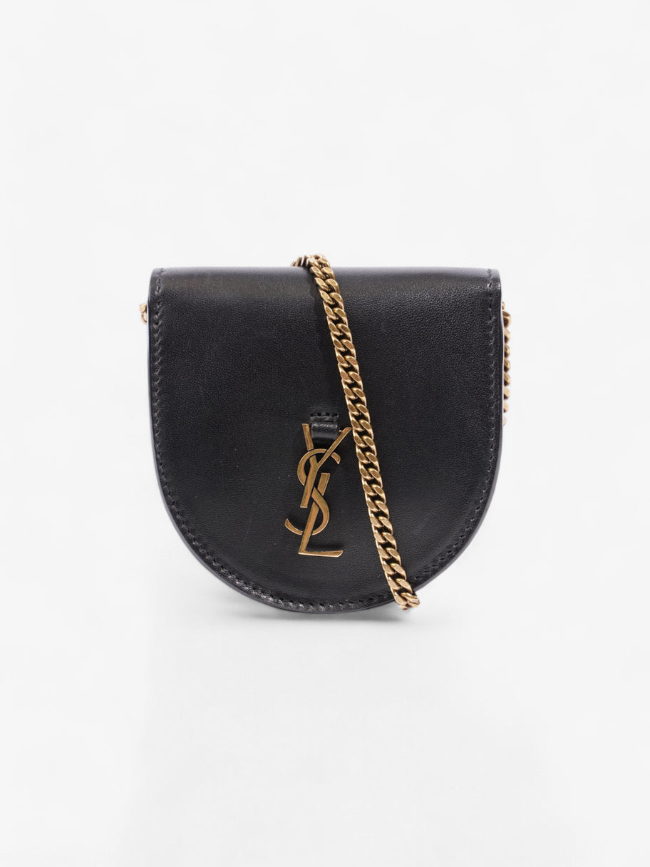 Saint Laurent Kaia Crossbody Purse Black Calfskin Leather Baby Image 1