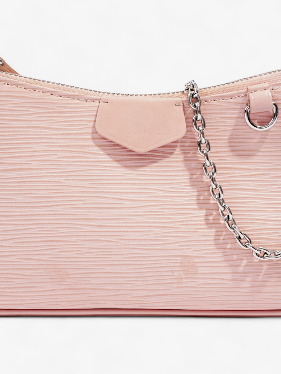 Louis Vuitton Easy Pouch On Strap Rose Ballerine Epi Leather Image 3