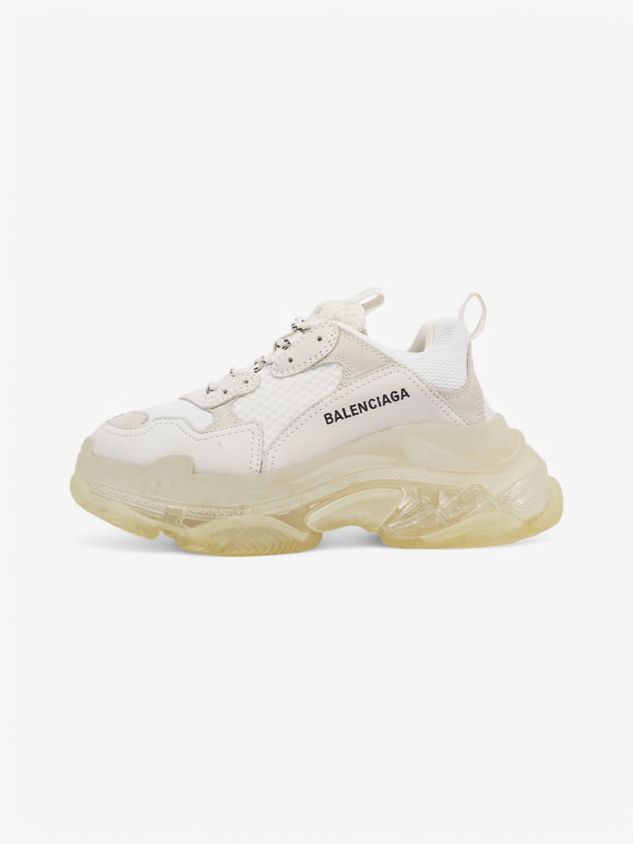 Balenciaga Triple S Clear Sole White  Mesh EU 39 UK 6 Image 5