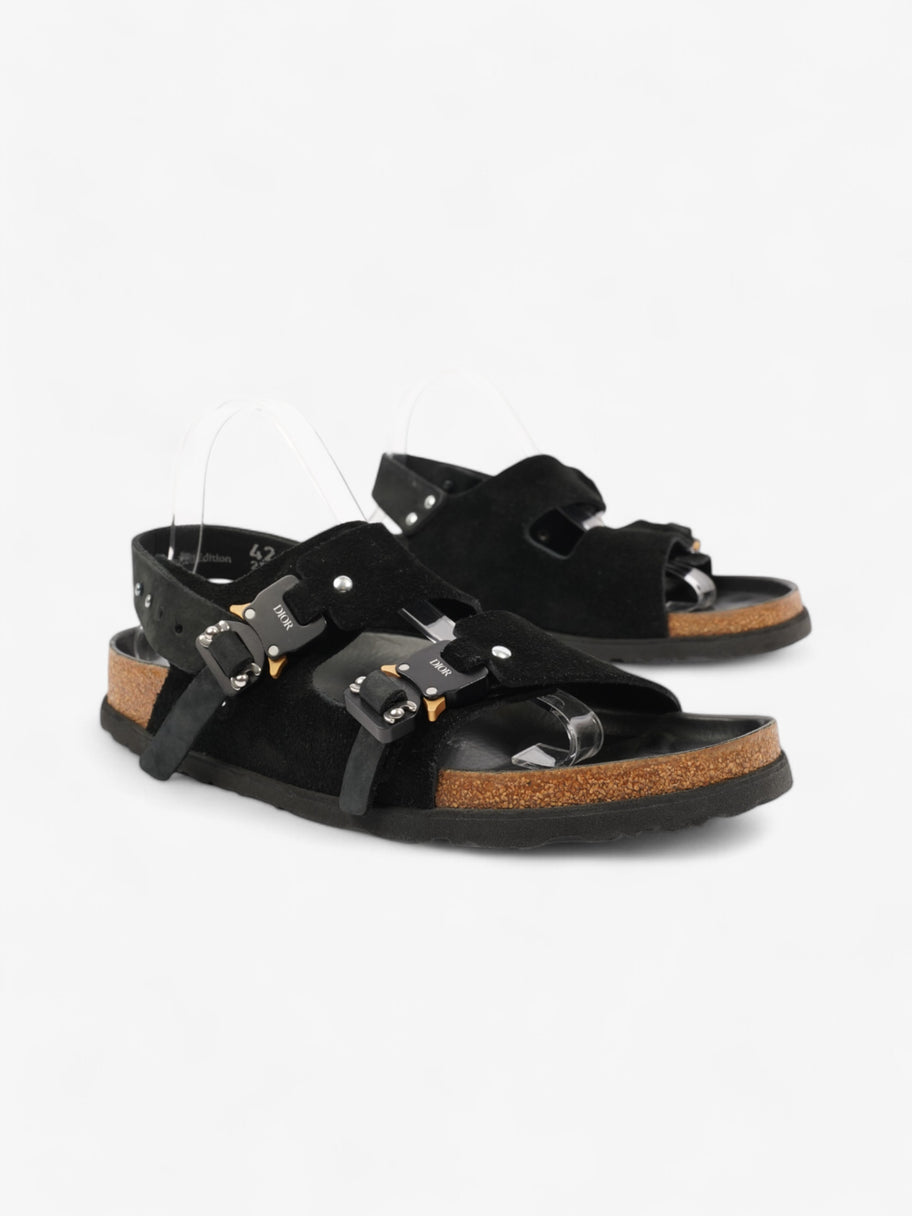 Christian Dior Dior X Birkenstock Sandals Black Suede EU 42 UK 8 Image 2