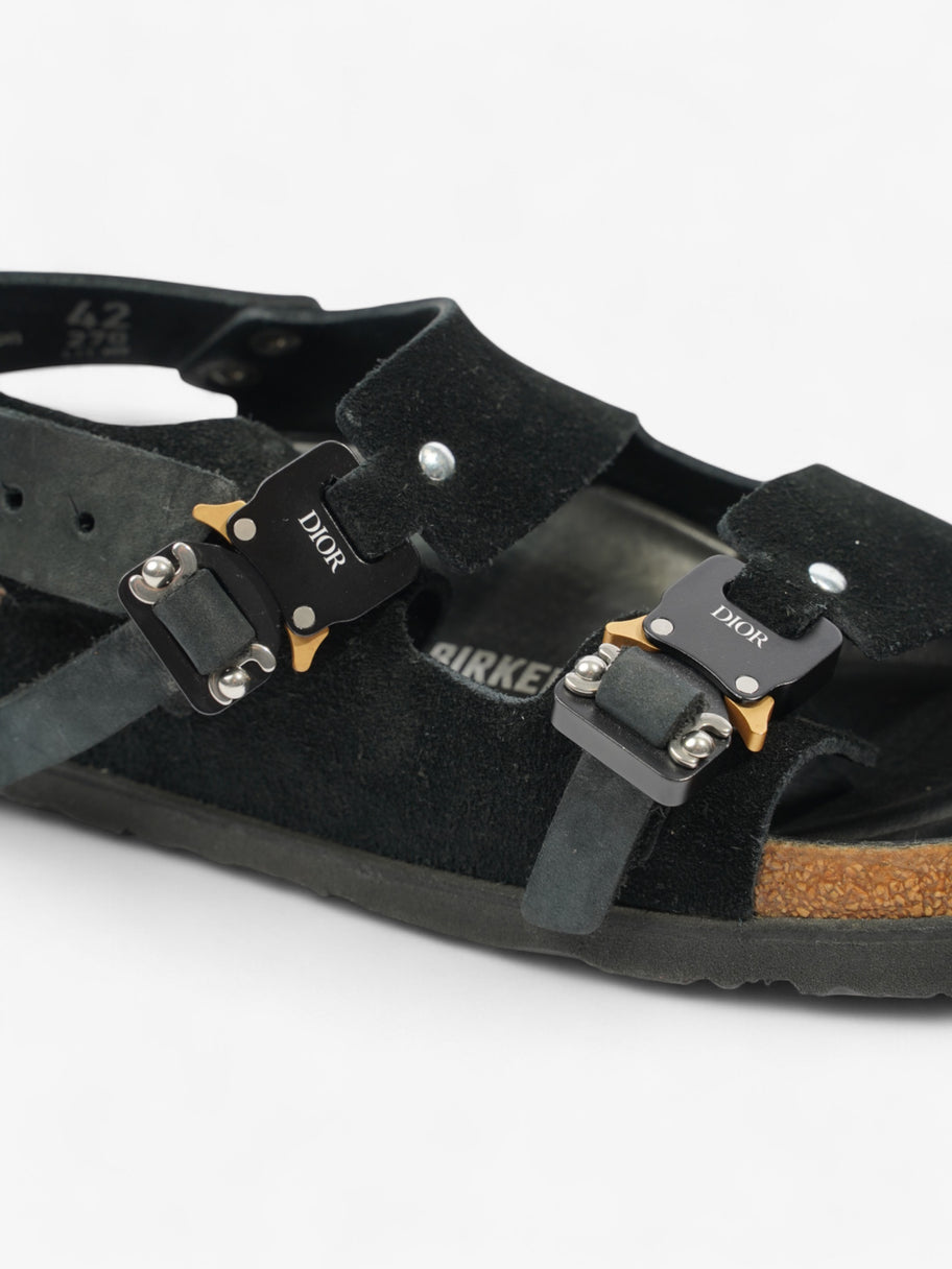 Christian Dior Dior X Birkenstock Sandals Black Suede EU 42 UK 8 Image 9