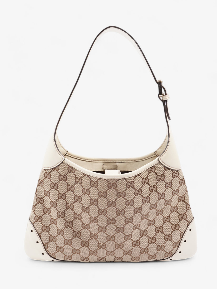 Gucci Shoulder Bag Supreme / Cream Canvas Image 3