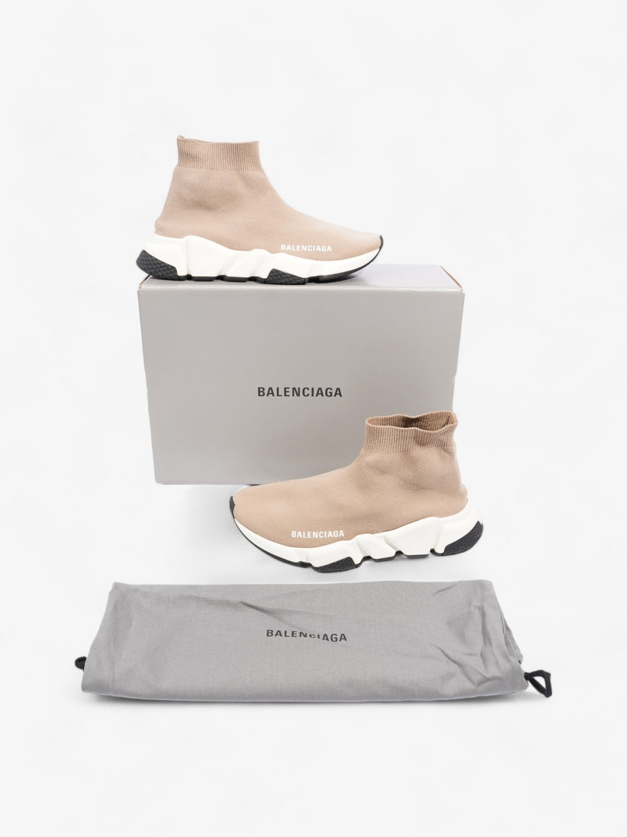 Balenciaga Speed Beige / White Knit EU 36 UK 3 Image 10