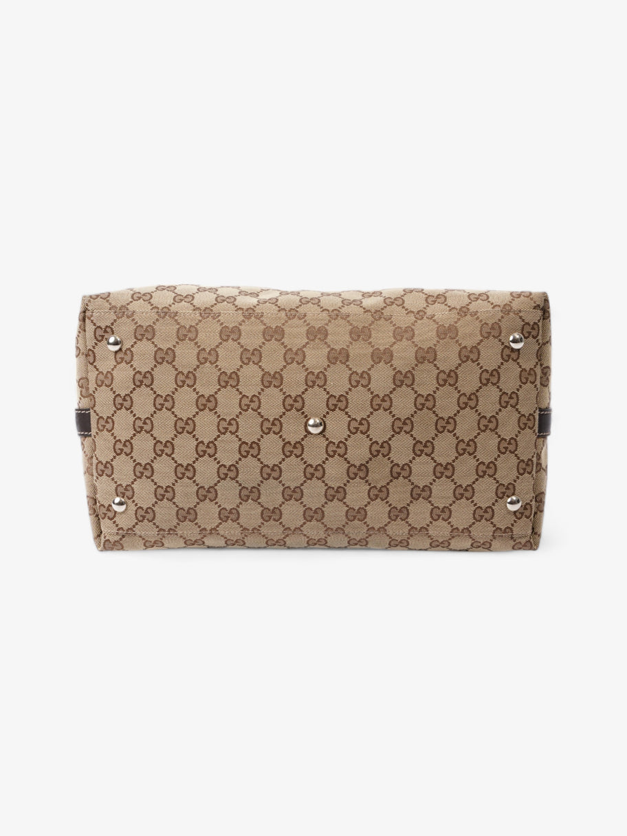 Gucci Match ball Boston Beige And Ebony GG Supreme Canvas Image 6