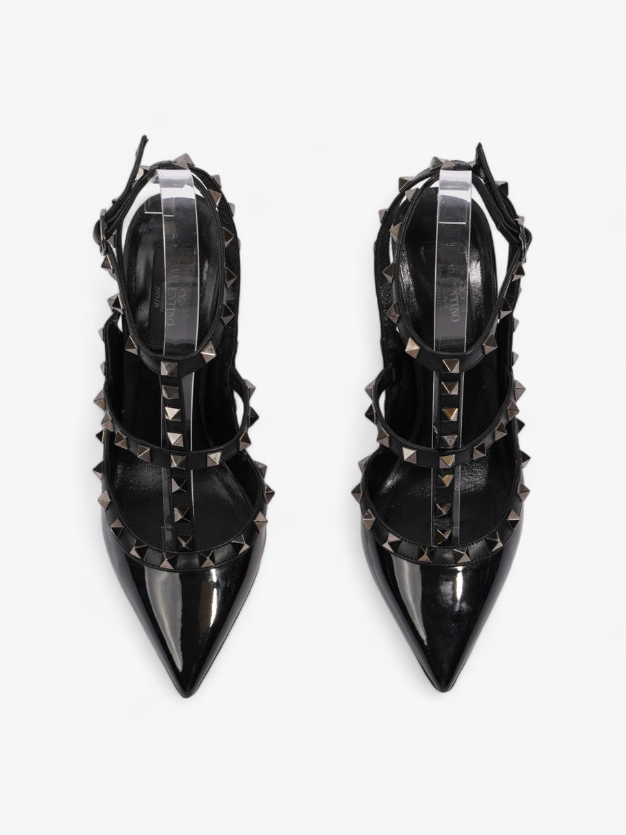 Valentino Rockstud Heels 100 Black Patent Leather EU 39 UK 6 Image 8