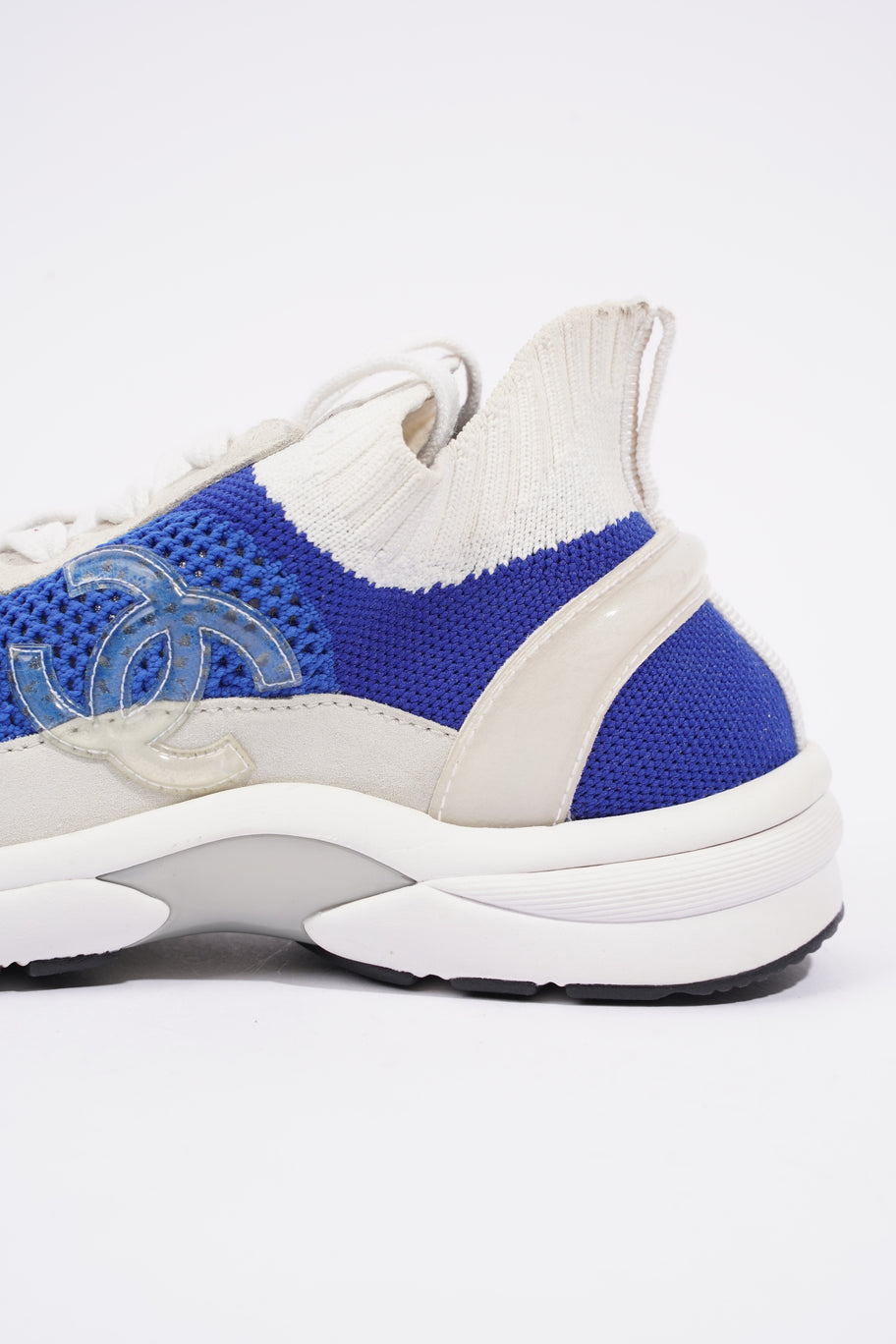 CC Logo Sneaker Blue / White Suede EU 38 UK 5 Image 10