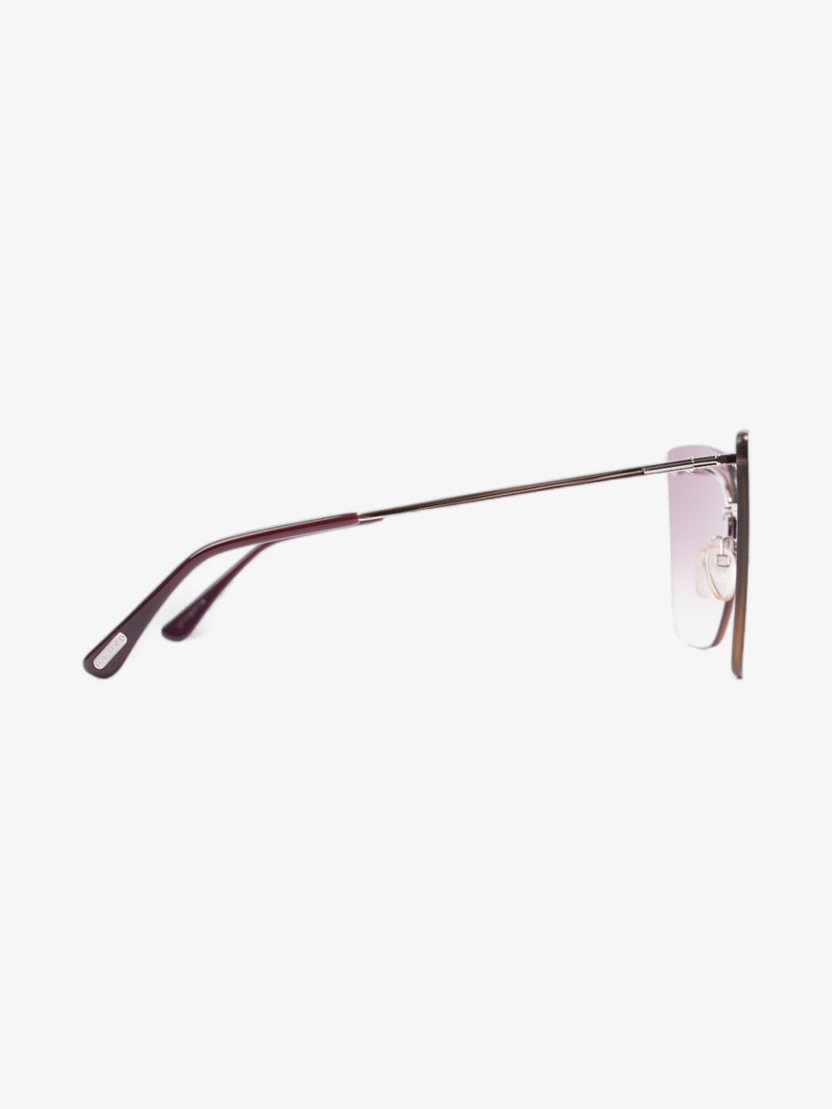 Tom Ford Camilla Sunglasses Pink Acetate 140mm Image 4