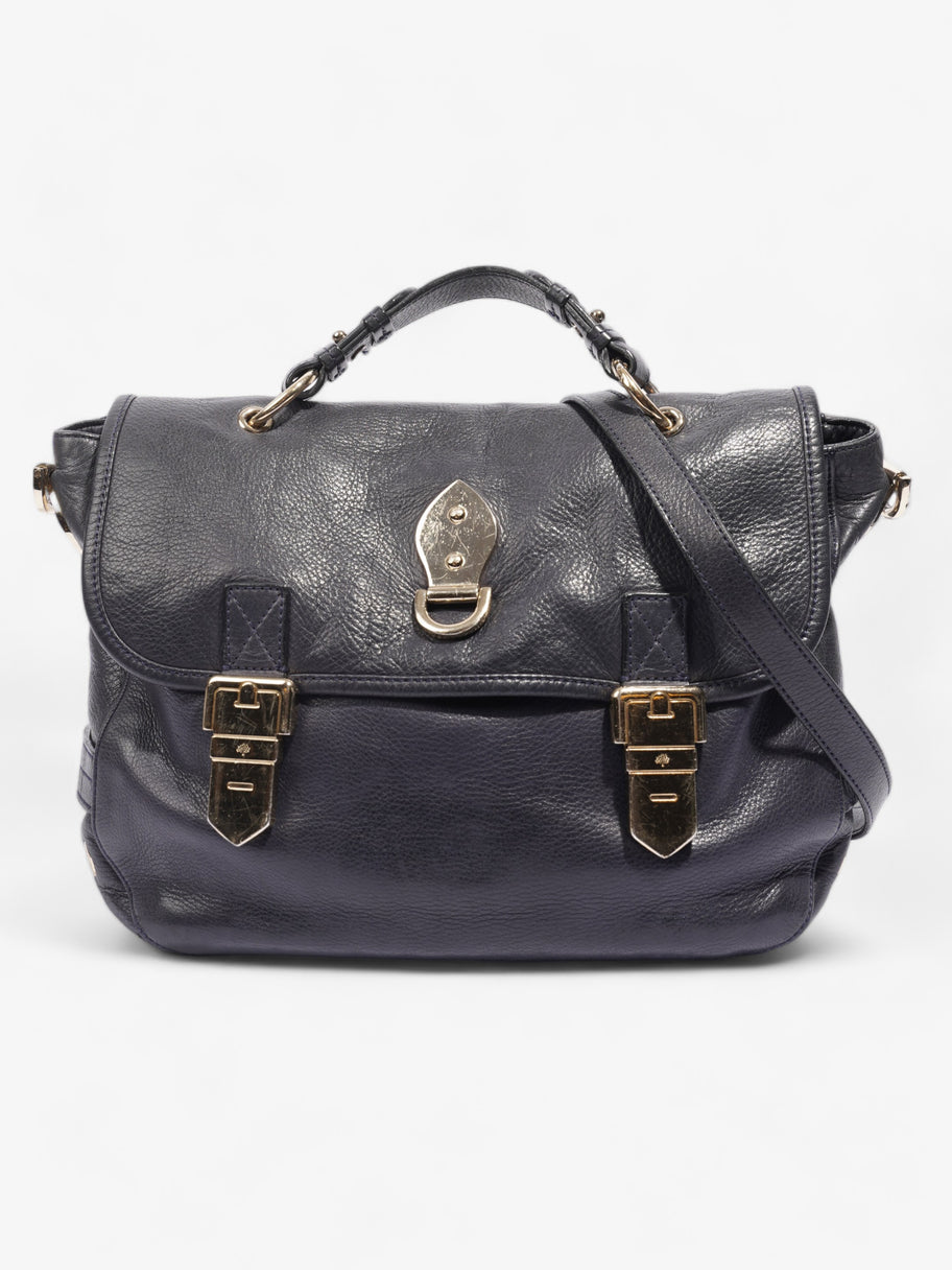 Mulberry Tillie Satchel Navy Leather Image 1