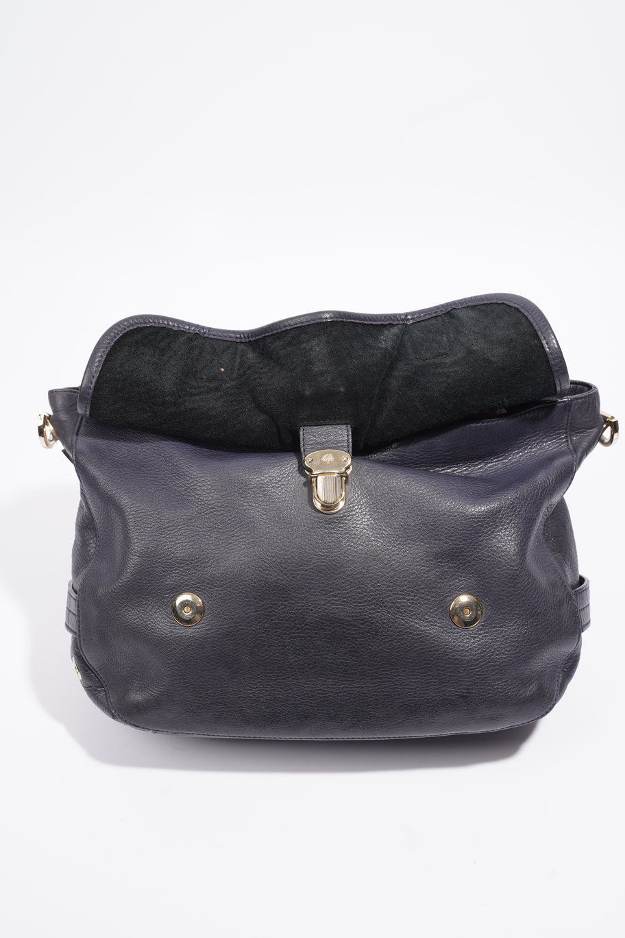 Mulberry Tillie Satchel Navy Leather Image 7