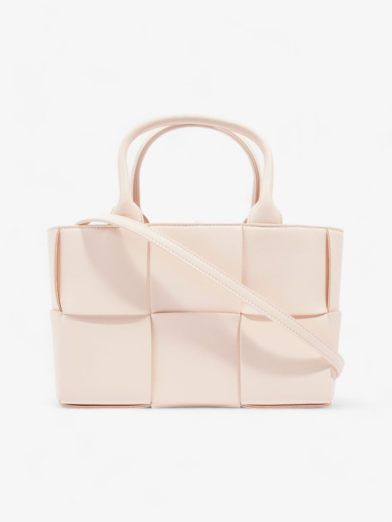  Bottega Veneta Arlo Tote Ballet Pink Intrecciato Leather