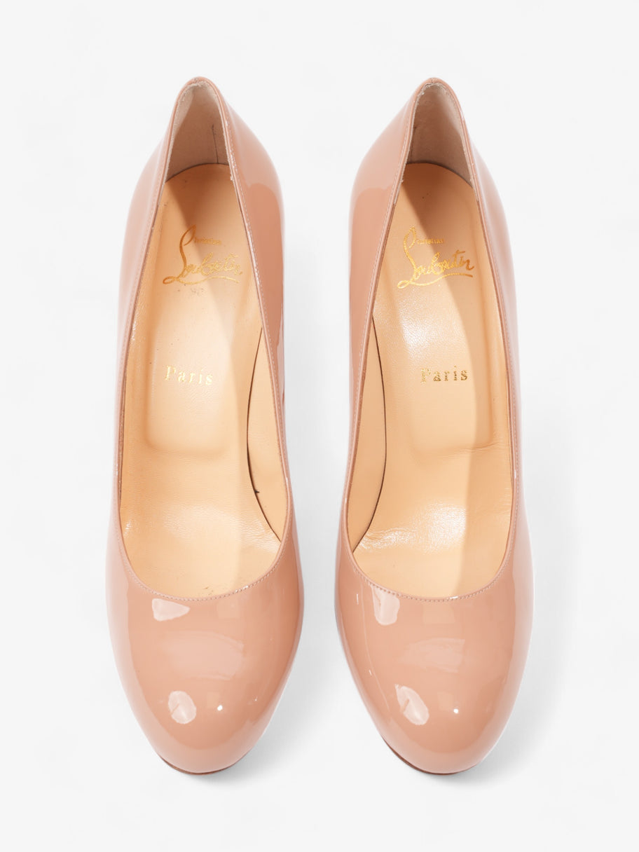 Christian Louboutin Simple Pump Heels 100 Nude Patent Leather EU 40.5 UK 7.5 Image 8