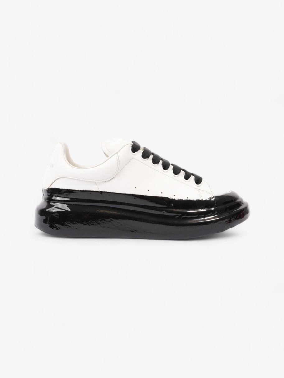 Oversized Dip Sneaker  White / Black Leather EU 41 UK 7 Image 1