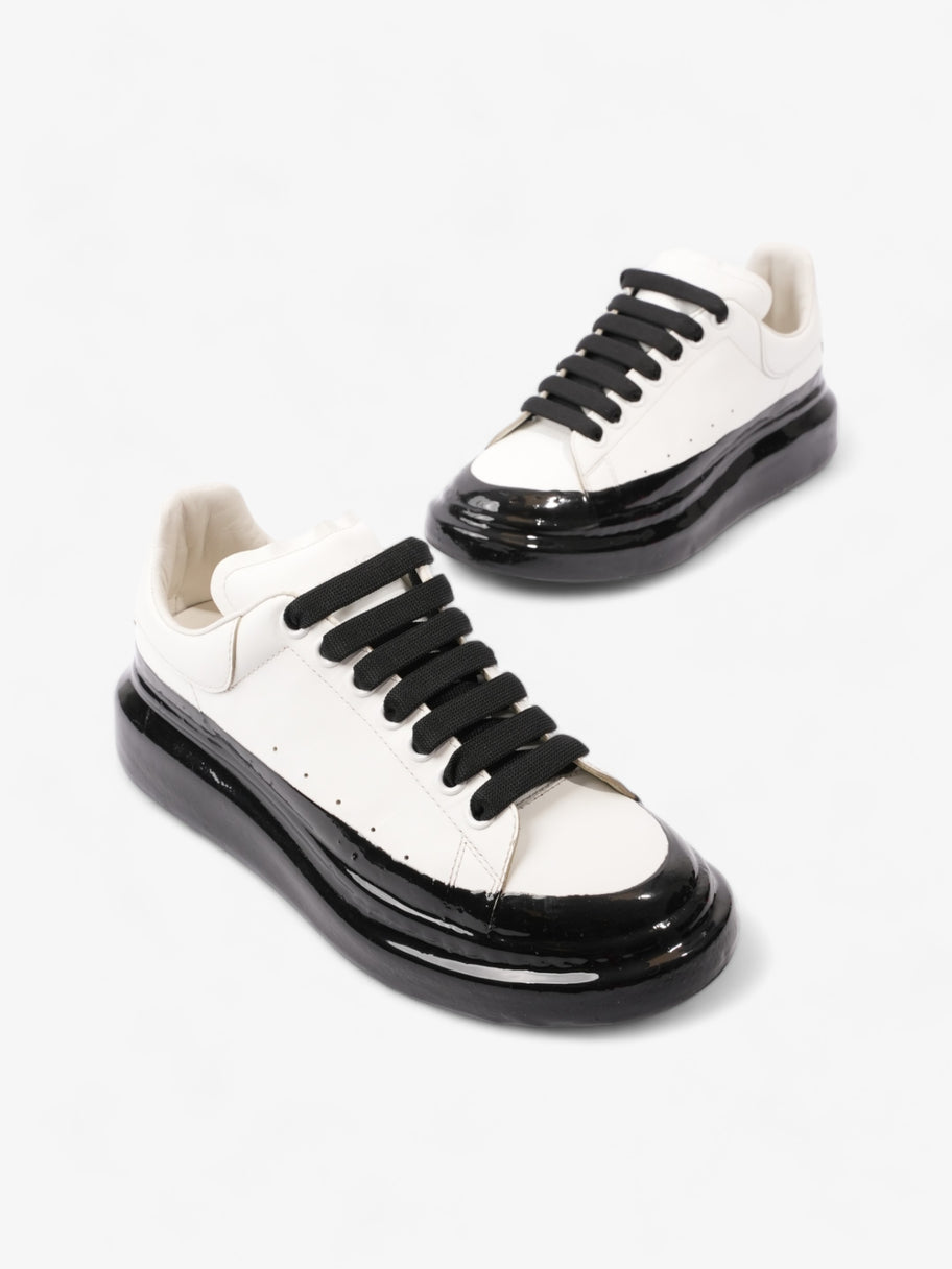 Oversized Dip Sneaker  White / Black Leather EU 41 UK 7 Image 10