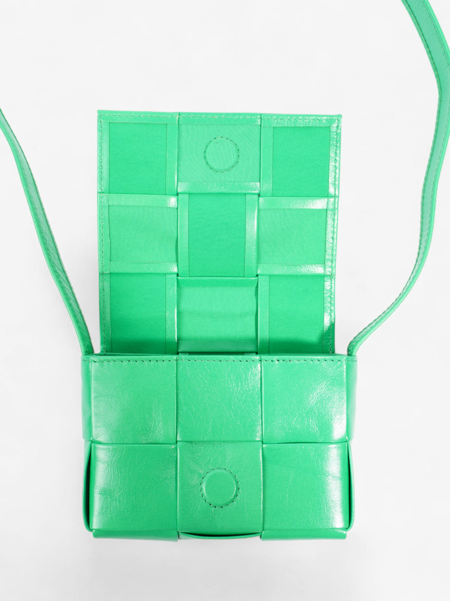 Bottega Veneta Casette Green Intrecciato Leather Mini Image 7