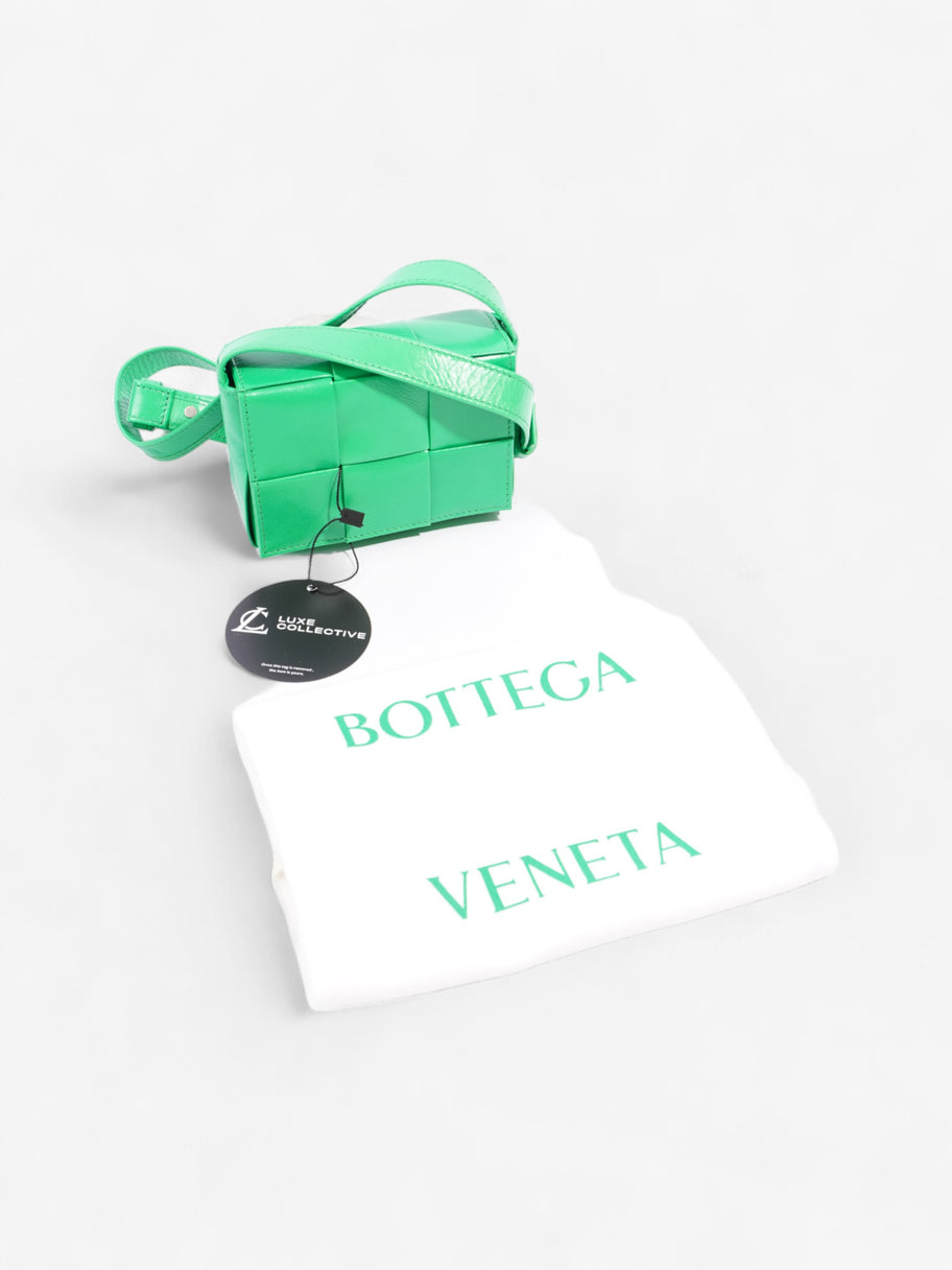 Bottega Veneta Casette Green Intrecciato Leather Mini Image 9