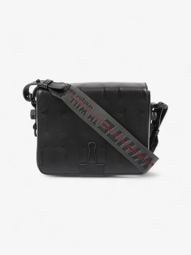  Off White Diag Soft Bag Black Leather