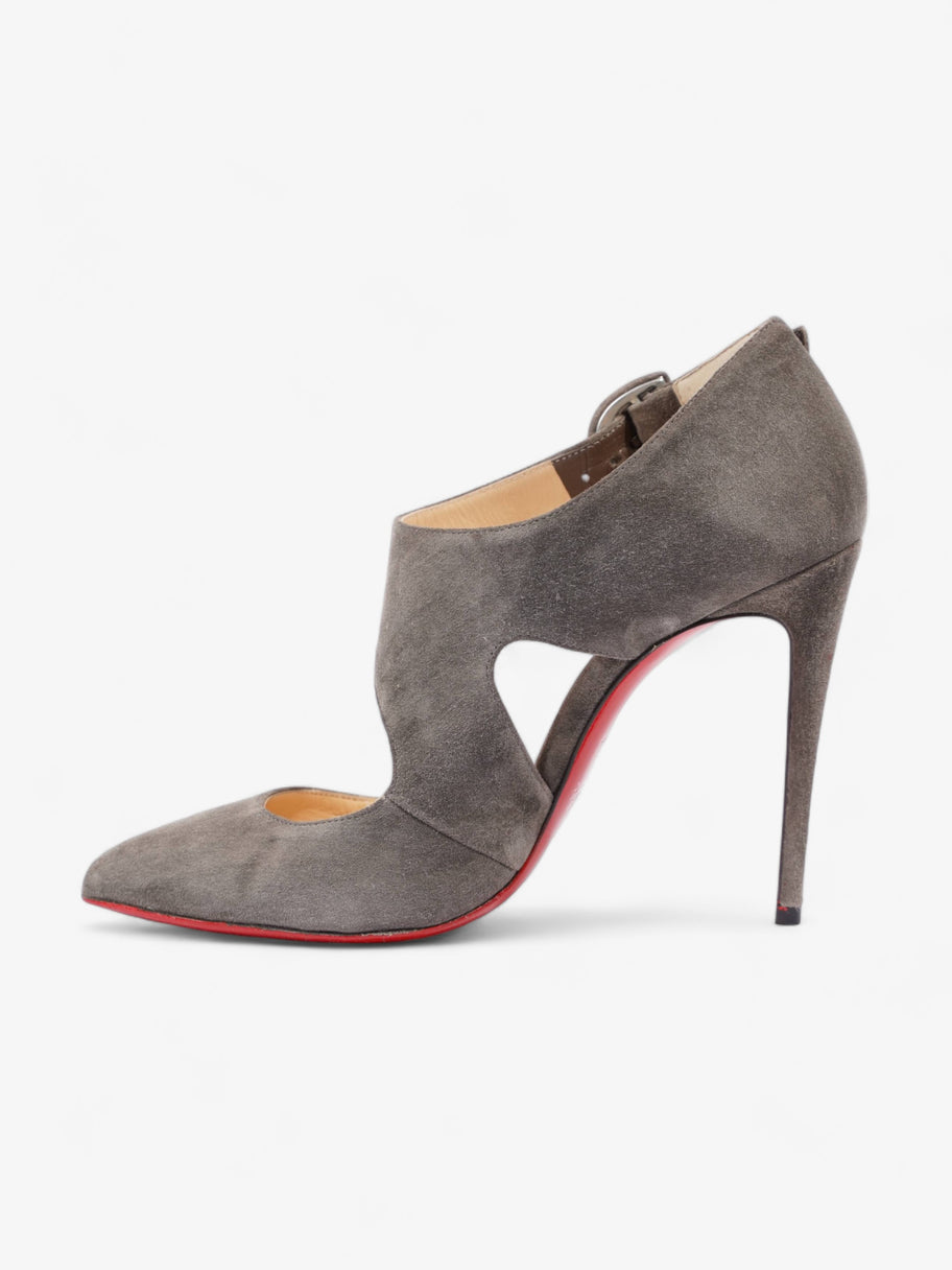 Sharpeta Heels 100 Grey Suede EU 36 UK 3 Image 2